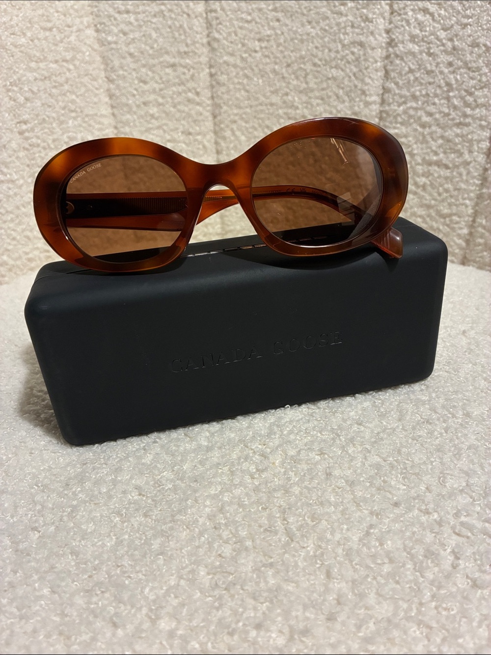 Canada Goose Amber Tortoiseshell Petra Sunglasses